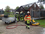 Prio 2 Brandgerucht Beatrixstraat Buitenpost